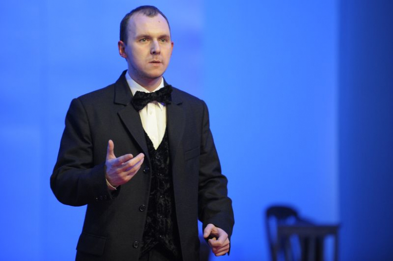 Próba spektaklu Według Bobczyńskiego