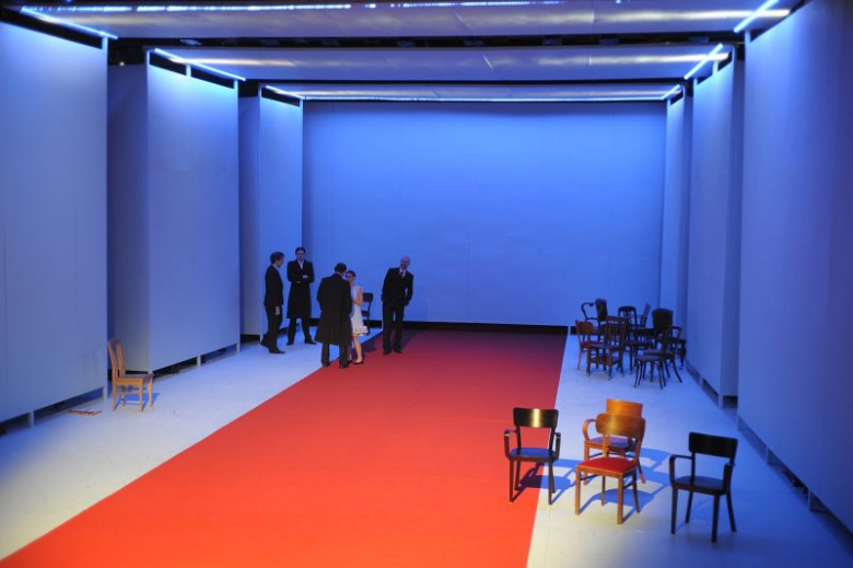 Próba spektaklu Według Bobczyńskiego