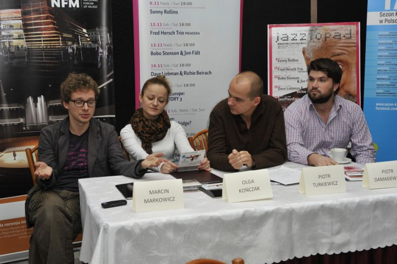 Konferencja prasowa JAZZTOPAD