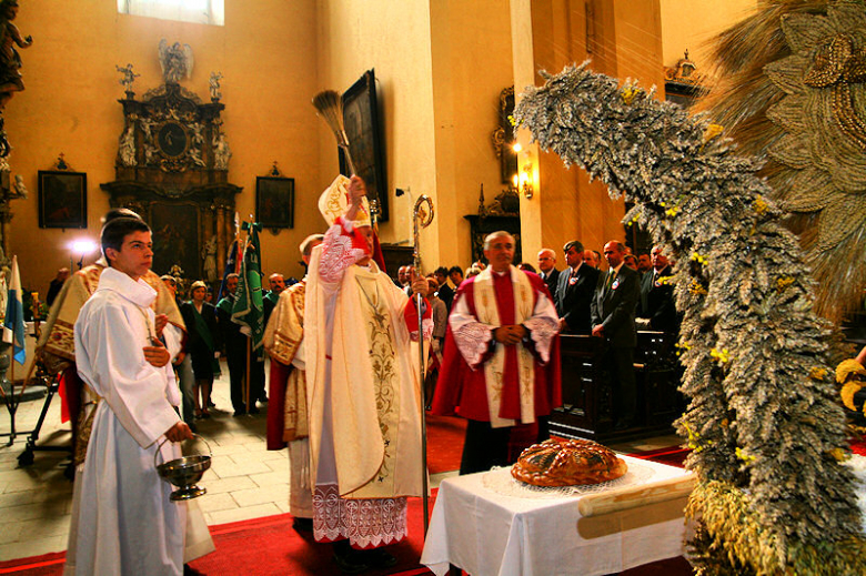 Dożynki Wojewódzkie w Kamieńcu Ząbkowickim