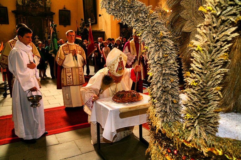 Dożynki Wojewódzkie w Kamieńcu Ząbkowickim