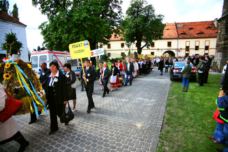 Dożynki Wojewódzkie w Kamieńcu Ząbkowickim