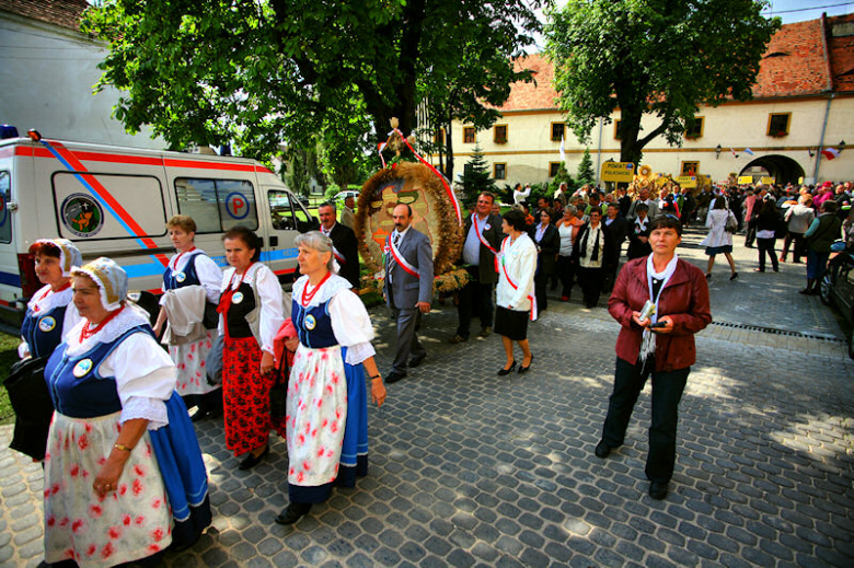 Dożynki Wojewódzkie w Kamieńcu Ząbkowickim