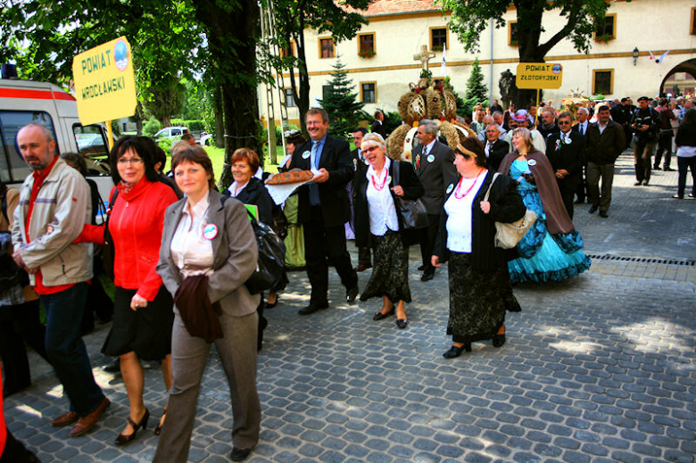 Dożynki Wojewódzkie w Kamieńcu Ząbkowickim