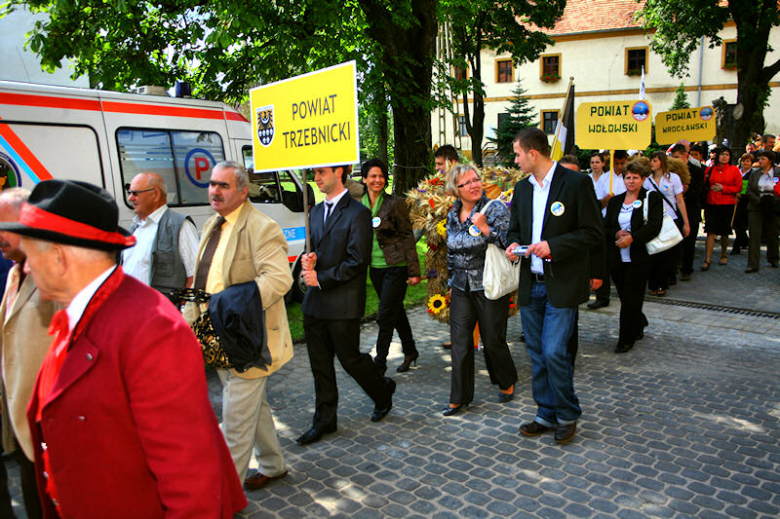 Dożynki Wojewódzkie w Kamieńcu Ząbkowickim