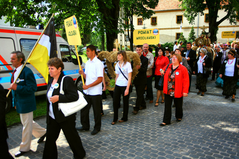 Dożynki Wojewódzkie w Kamieńcu Ząbkowickim