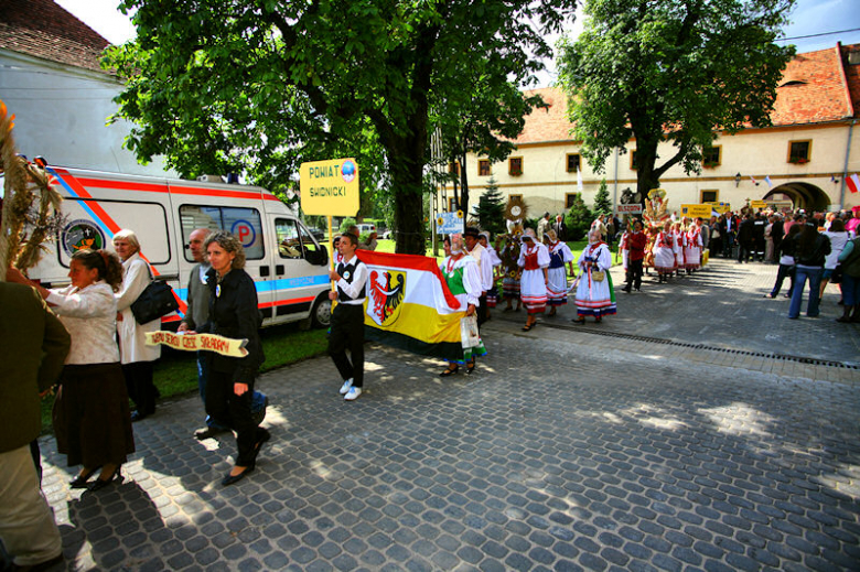 Dożynki Wojewódzkie w Kamieńcu Ząbkowickim