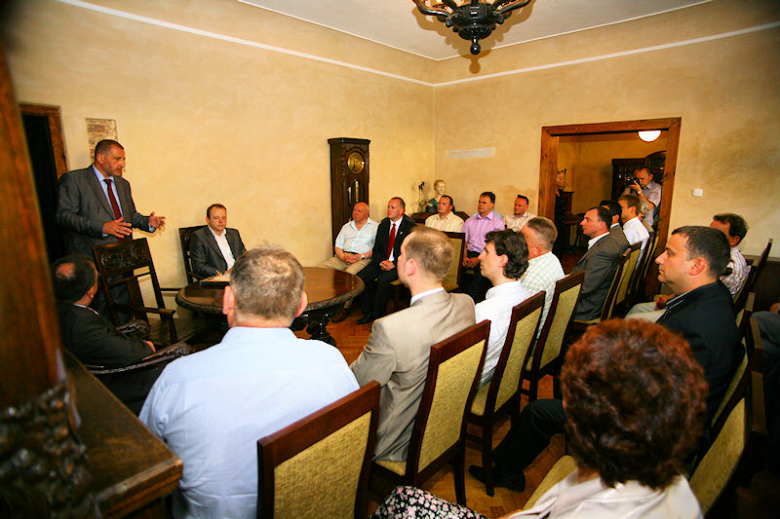 Rafał Dutkiewicz z wizytą w Ząbkowicach Śląskich