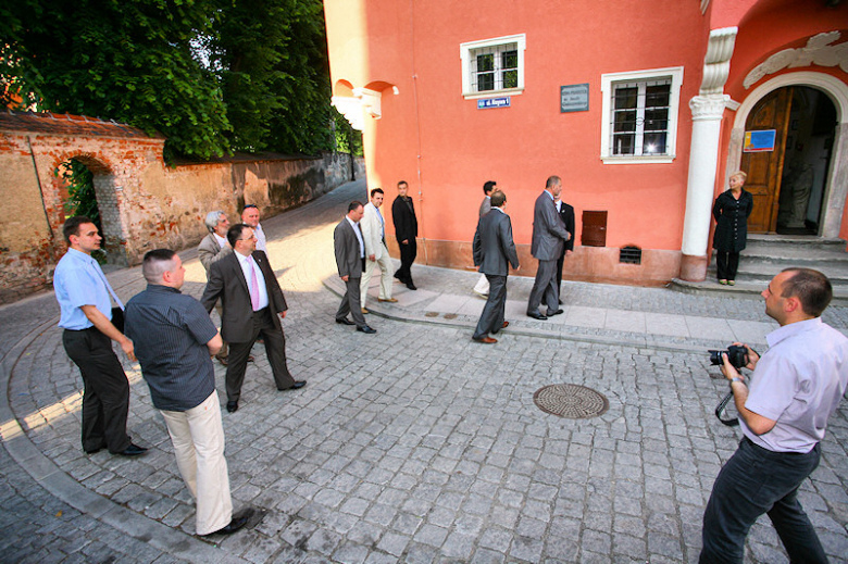 Rafał Dutkiewicz z wizytą w Ząbkowicach Śląskich