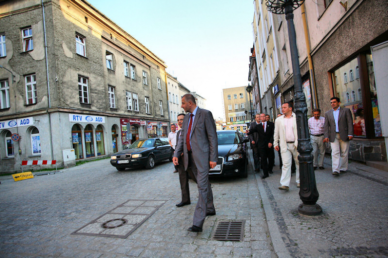 Rafał Dutkiewicz z wizytą w Ząbkowicach Śląskich