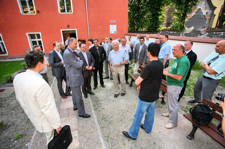 Rafał Dutkiewicz z wizytą w Ząbkowicach Śląskich