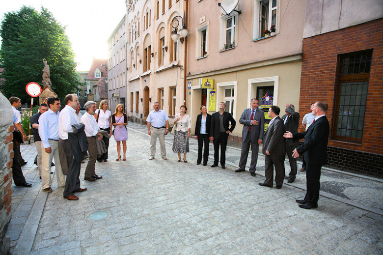 Rafał Dutkiewicz z wizytą w Ząbkowicach Śląskich