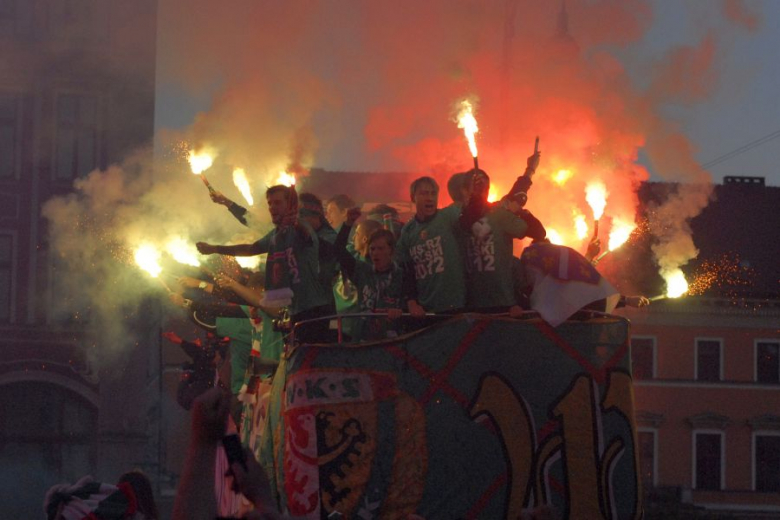 Feta na rynku w podzięce za mistrzostwo