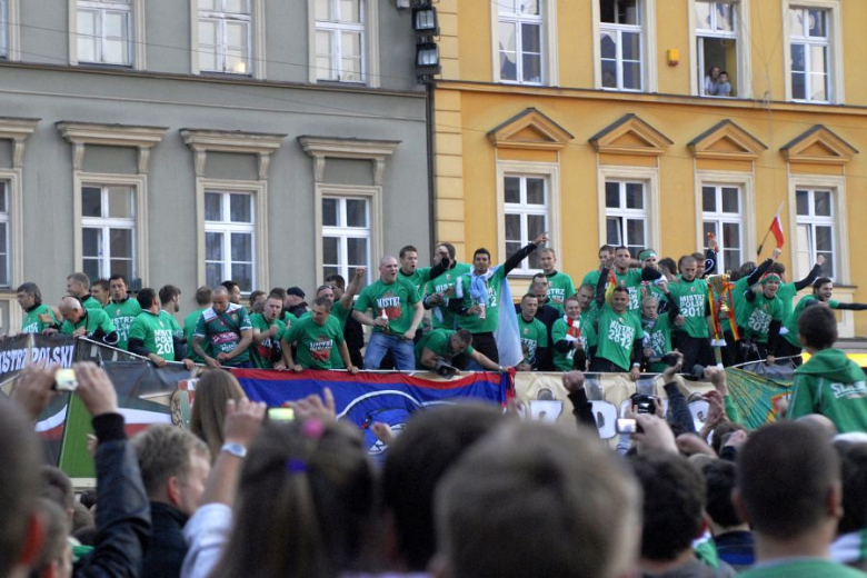 Feta na rynku w podzięce za mistrzostwo
