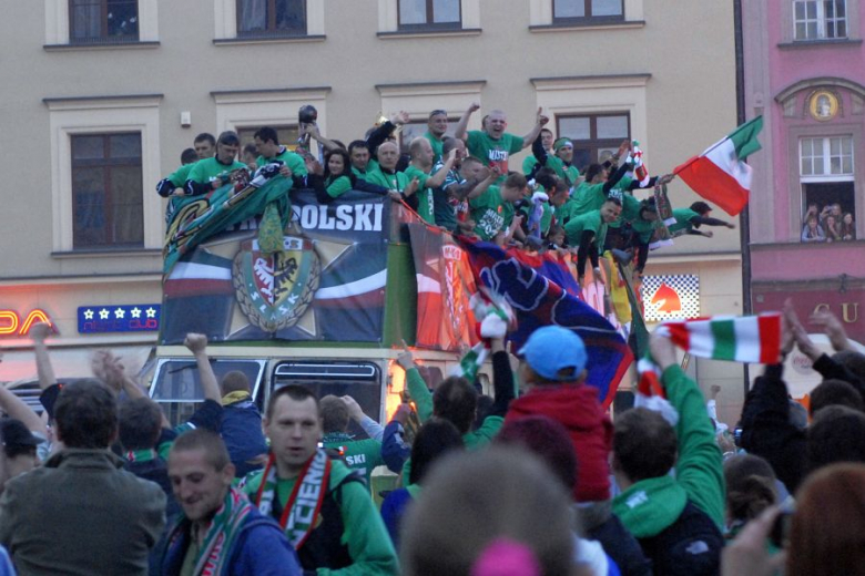 Feta na rynku w podzięce za mistrzostwo