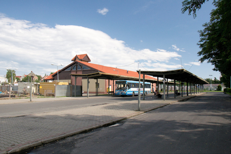 Budowa dworca w Środzie Śląskiej