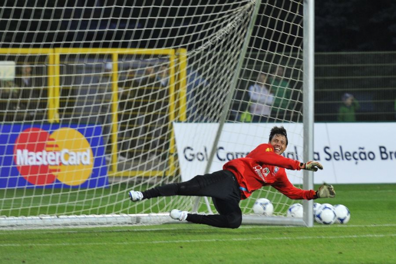 Trening Brazylii na Stadionie Śląska Wrocław