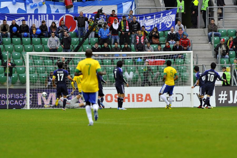 Mecz Japonia – Brazylia na wrocławskim stadionie
