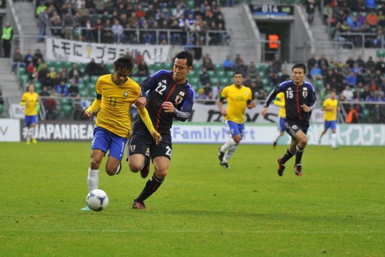 Mecz Japonia – Brazylia na wrocławskim stadionie