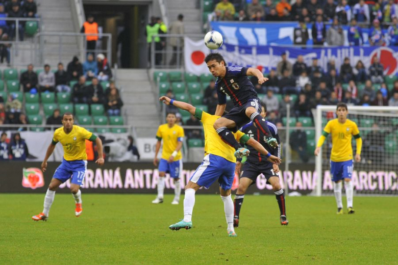Mecz Japonia – Brazylia na wrocławskim stadionie