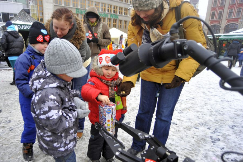 WOŚP na wrocławskim Rynku