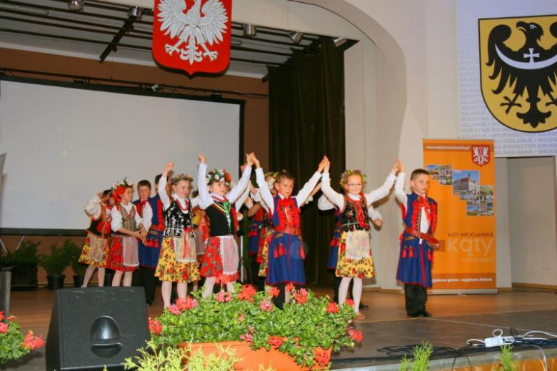 Rozdanie wyróżnień w Gminnym Ośrodku Kultury w Kątach Wrocławskich