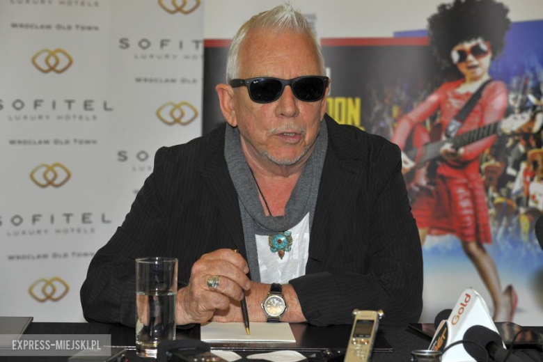 Konferencja prasowa Erica Burdona