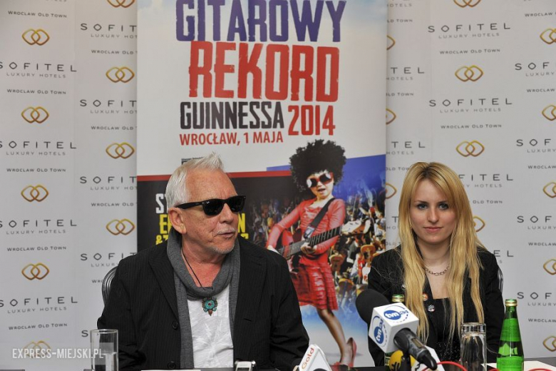 Konferencja prasowa Erica Burdona