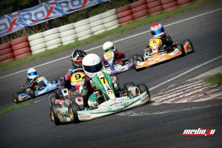 Damian Mazurek podczas zawodów