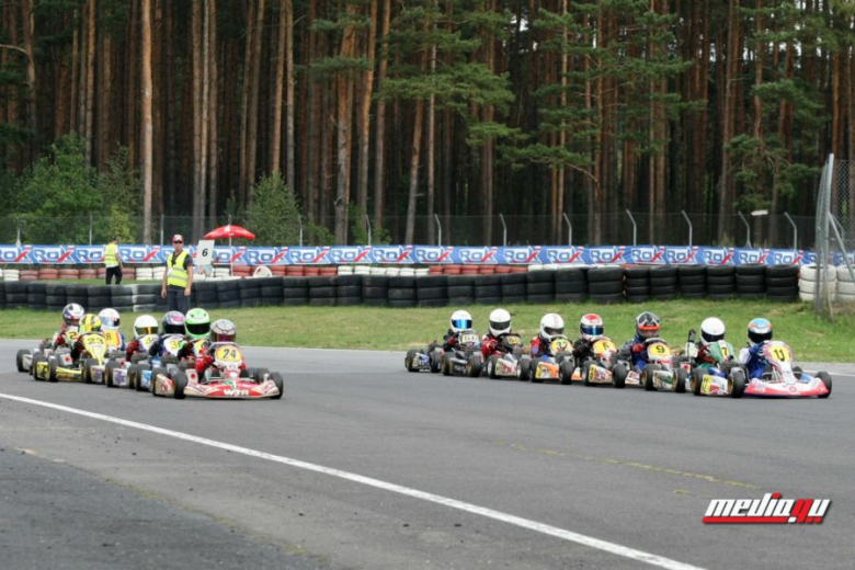 Damian Mazurek podczas zawodów