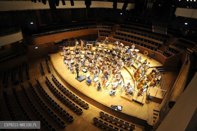 Próby akustyczne w Narodowym Forum Muzyki 