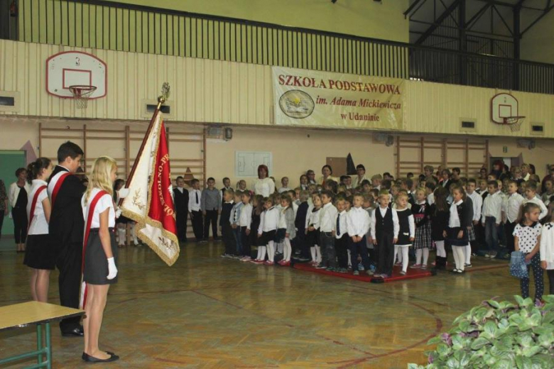 Oficjalnie zostali uczniami - gmina Udanin
