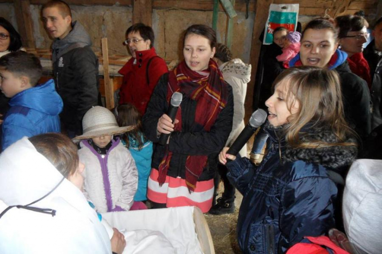 Kolędowanie w Miękini