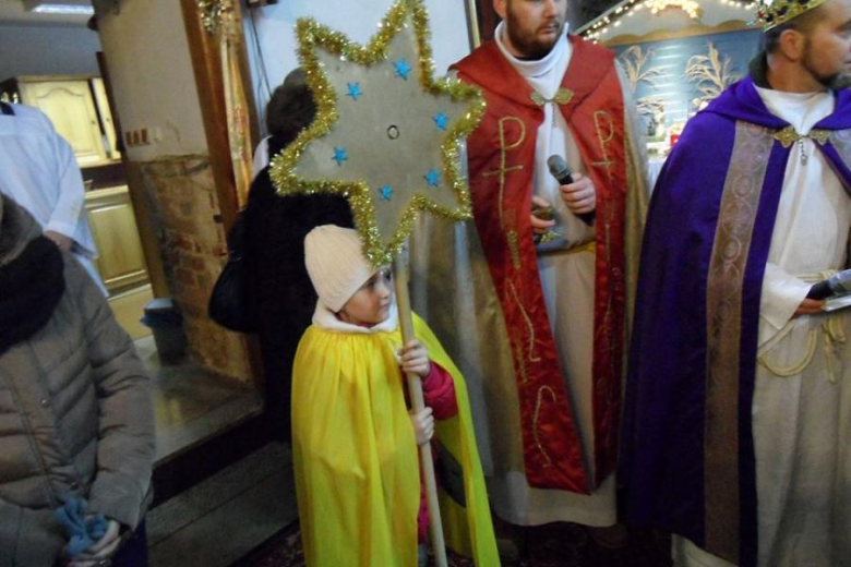 Mieszkańcy Miękini chętnie uczestniczyli w pochodzie