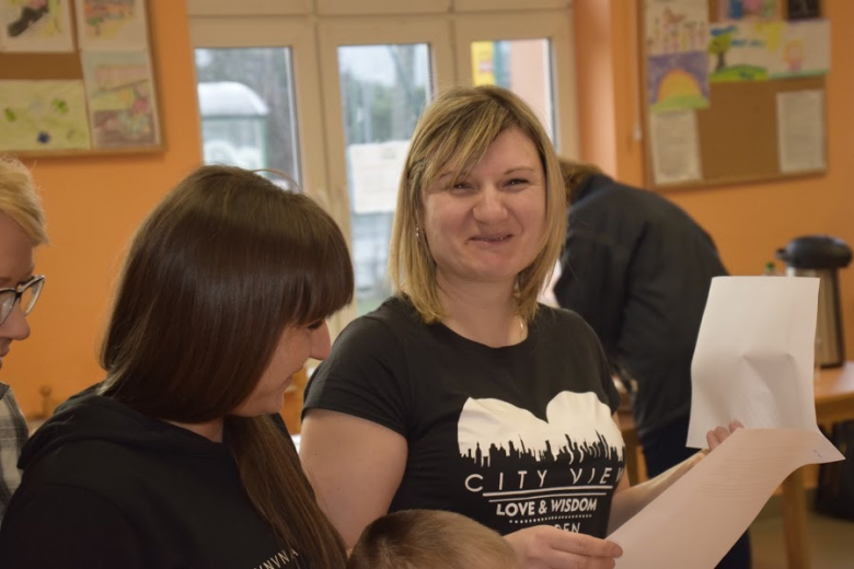 Podczas spotkania powstały przepyszne pączki i faworki