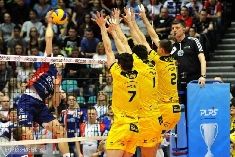 Finałowy mecz Pucharu Polski ZAKSA Kędzierzyn-Koźle - PGE Skra Bełchatów