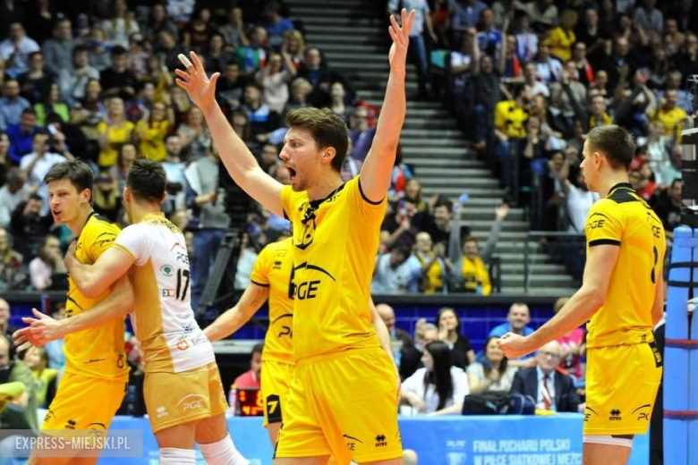 Finałowy mecz Pucharu Polski ZAKSA Kędzierzyn-Koźle - PGE Skra Bełchatów