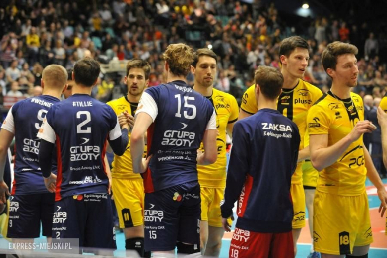 Finałowy mecz Pucharu Polski ZAKSA Kędzierzyn-Koźle - PGE Skra Bełchatów