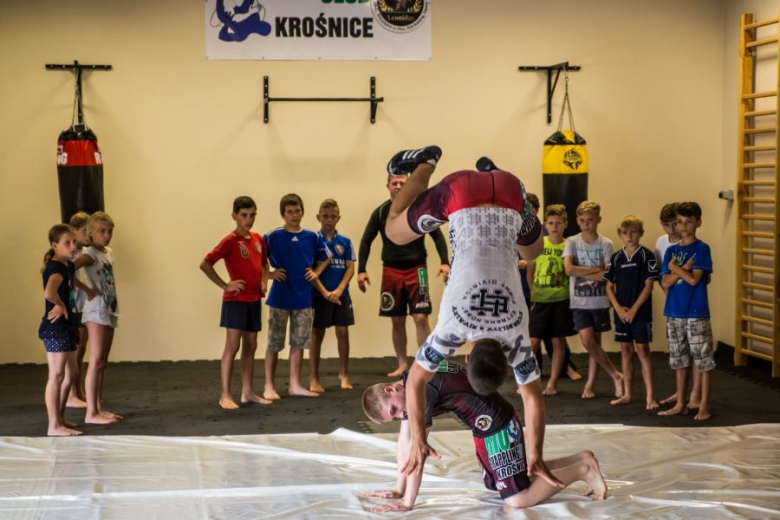 Obóz sportowy w Krośnicach