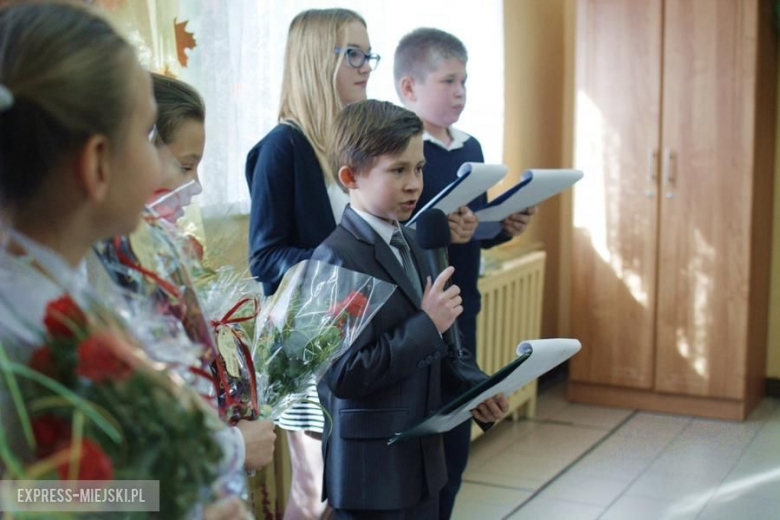 Występ uczniów ze SP nr 3 w Środzie Śląskiej