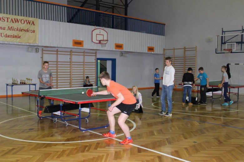 Turniej Tenisa Stołowego w Udaninie