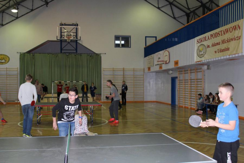 Turniej Tenisa Stołowego w Udaninie
