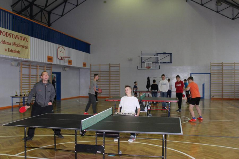 Turniej Tenisa Stołowego w Udaninie