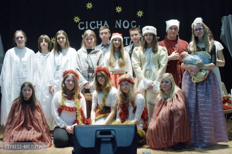 Jasełka w wykonaniu gimnazjalistów
