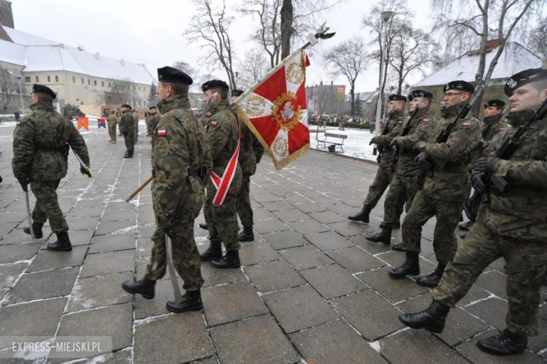 Żagań - Powitanie wojsk amerykańskich w Polsce