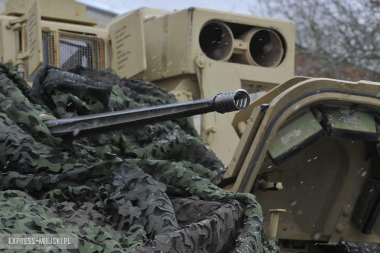 Żagań - Powitanie wojsk amerykańskich w Polsce