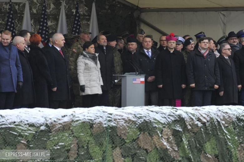 Żagań - Powitanie wojsk amerykańskich w Polsce