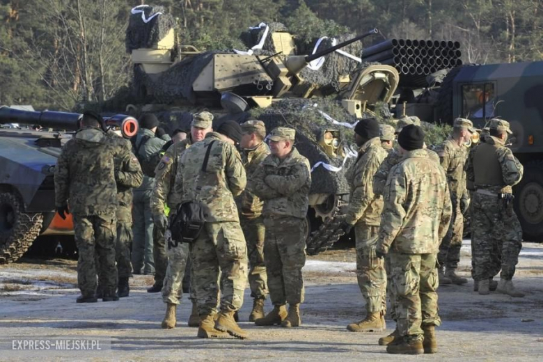 Wspólne szkolenie wojsk polskich i amerykańskich