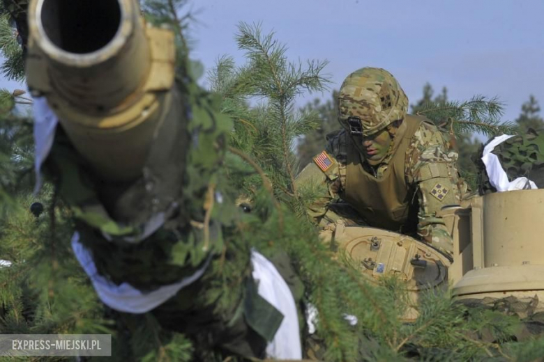 Wspólne szkolenie wojsk polskich i amerykańskich