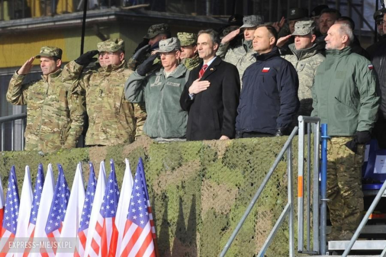 Wspólne szkolenie wojsk polskich i amerykańskich